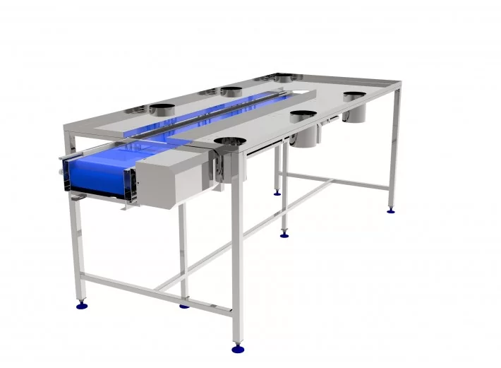 Стол для извлечения ястыка и подачи...